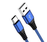 USB C Câble,YSJJZRL® Câble USB Type C Charge Rapide 3A, (6.6ft) Câble USB A to USB C Chargeur Type C Compatible Galaxy S10 S9 S8 Plus Note 10 9 8, Moto Z, LG V30 V50 G8 G6 et Plus