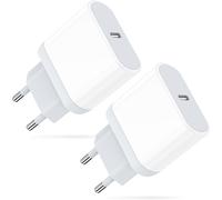 Usb C Charger, 2-Pack Fast Plug For Iphone 16/16 Pro/16 Pro Max/16 Plus/15/14/13/12/11/Se 2020/X/Xs/Xr/8/7/6, Pad, Airpods, 20w Type C Mains Wall Charger Power Supply Adapter