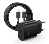 USB C Charger 30W Super Fast Charge for Samsung Galaxy S26/S25/S24 Ultra/S23+/S23 Ultra/S22/S21/Note20, iPhone Google Pixel, Replacement USB C Mains Plug Adapter Quick Charger + 2M Type-C