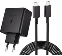 Usb C Charger 45w Fast Charger For Samsung Galaxy S25+ S24+,S23+,S22+,S25,S24,S23,S22,S21,S20 Ultra,Note10+,Galaxy Tab S10,S9,S8,S7fe,S10 Ultra,With 5a Type-C 2m Charging Cable
