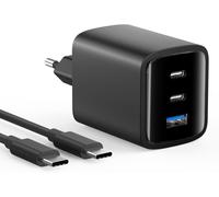 USB C Charger 70W,Fast Charger 3 Ports Compatible for MacBook Air Pro M1 M2 M3,iPad,iPhone 16/16 Plus/ 16 Pro Max/15,Galaxy,Pixel,with 2M/6.6FT USB C Cable
