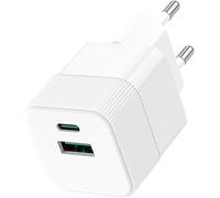Usb C Charger Qc3.0 Fast Plug For Iphone 15 14 13 12 11 Pro Max Se Xs Xr 8 Plus, 25w Usbc Type Ac Tip For Samsung Galaxy, Ipad, Phones, Power Supply Wall Head Adapter