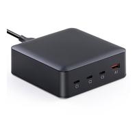 USB C Chargeur 200W 203W(100W+65W+20W+18W) Alimentation Adaptateur Secteur 4-Port Station de Charge Compatible avec MacBook Pro/Air, Lenovo, Dell, HP, Smartphones et Plus