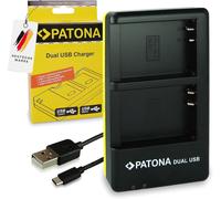 Usb-C Chargeur Double Pour Bln-1 Batterie Compatible Avec Olympus Omd Om-D E-M1 Em1 E-M5 Em5 E-M5 Mark Ii Pen E-P5 Ep5 Pen F Stylus Xz-2 Xz2 Psbln1 Bln1 Bl-N1[Z159]