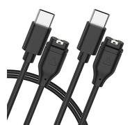 USB C Chargeur pour Garmin Montre Forerunner 55 255 245 265 935 945 955 965,Fenix 6 6S 6X Pro 7 7S 7X 5 5S 5X,Approach S10 S40 S60,Vivoactive 3 4 4S,Vivomove 3S,Vivosport,Instinct (50cm)
