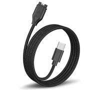USB C Chargeur pour Montre Garmin, 1m/3,3ft Nylon Cable pour Fenix 7 7S 7X 6 6S 6X 5 5S, Forerunner 935 945 745 45 45S 245, Approach S70 S60 S40 S10, Vivoactive 5/3/3s/4, Instinct