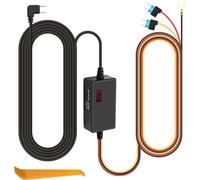 USB-C Dash Cam Wiring Kit with Type C LED Display Step-Down Cable 12V-24V to 5V Type C Support 24 Hour Parking Monitoring 3.2M