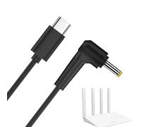 USB C DC, Type C DC 65W Forte Stable Uniel | Câble d'alimentation Pd USB C DC pour appareil photo, boîtier TV, lampe de bureau, chat lumineux, ventilateur audio,