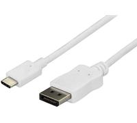 USB C-Displayport Câble, 1.8M Blanc, 4K - STARTECH