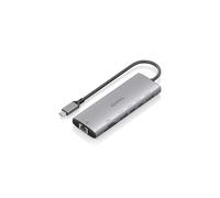 USB-C Dock 7 en 1 - AISENS - ASUC-7P032-GR - HDMI 4K@60Hz - RJ45 Gigabit - Lecteurs SD/MicroSD