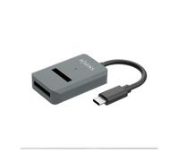 USB-C DOCK AISENS M.2 NGFF ASUC-M2D012-GR SATA-NVME A USB3.1 GEN2 GRIS