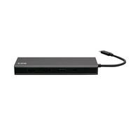 C2G Station d'accueil USB-C® 9-en-1, double écran avec HDMI®, Ethernet, USB, audio 3,5 mm et puissance électrique jusqu'à 60 W - 4K 30 Hz (conforme TAA) - Neuf