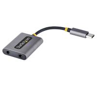 Usb-C Double Écouteur Séparateur À 2x 3.5mm avec Micro Entré USBC-AUDIO-SPLITTER