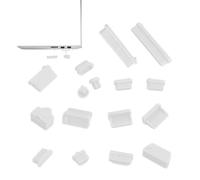 USB C Dust Plug - 16 Pcs Silicone Cover Set | Universal Laptop Plugs