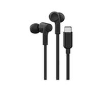 Belkin SoundForm Casque Avec fil Ecouteurs Musique/Quotidien USB Type-C Noir