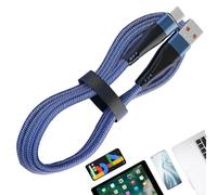 Usb C Fast Charging Cable - 120w High Speed Type C Nylon braidedd Wire, 10a Quick Charge Cord, 480mbps Data Transfer Lead, Durable Mobile Accessory | Compatible Device Power syncc Charging Solution