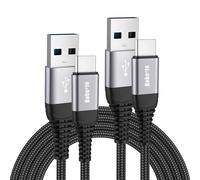 USB C Fast Charging Cable [2 Pack 2M] USB Type C Charger Cable for Android Samsung Galaxy S22 S21 S20 Plus Ultra FE 5G Mobile, Note 20,Z Fold 3,Xiaomi Mi A2 A3,Sony Xperia XZ