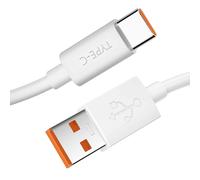 Usb C Fast Charging Cable 2m, 5a Turbo Charge For Xiaomi Mi 11/Mi 10 Pro/Mi 11 Lite/Mi Pad 5/6 Usb Type C Data Transfer Cable For Redmi Note 10 Pro/11s/12/13/14/14c/Poco X7/X4/X5/X6