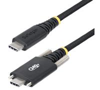 Usb-C Fiche vers USB 2.0 Usb-If Certifié Vis Verrouillage Chargement Fil 2M Noir