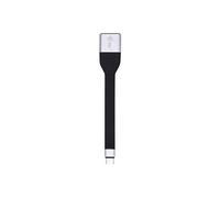 USB-C Flat DP Adapter 4K/60 Hz - Câble adaptateur - 24 pin USB-C (M) pour DisplayPort (M) - Thunderbolt 3 - 11.5 m - support 4K - noir