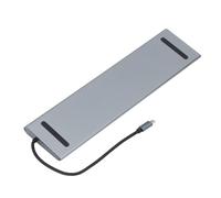 USB C Hub Agking Station 12 en 1 avec Une Charge Rapide de 100W, Une Conception de Fiche et de Jeu pour Ordinateur Portable, Pro, et Plus Encore