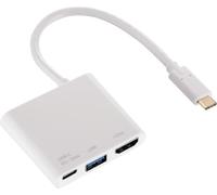 USB-C-Hub Multiport-Adapter 1:3 + HDMI