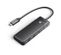 USB-C-Hub Orico PAPW2AC-C3 Dockingstation 2x USB-A 3.0 + 2x USB-C 3.0, schwarz