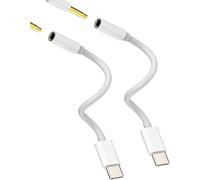 USB C Jack to 3.5 mm Earphone Adapter Earphone Adapter USB-C Audio Jack Compatible for Galaxy Apple iPhone 15 Pro Max Plus iPad Air Mini Huawei Xiaomi Redmi Cable