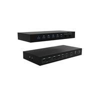 USB-C KVM Dock PRO for Three Hosts, Dual Video, with 2x Power Delivery, max 92W
