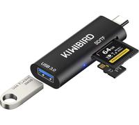 USB C Lecteur de Carte SD Micro SD, Adaptateur Carte SDHC SDXC Type C Compatible avec MacBook Air Pro, iPad 2020/2018, Dell XPS, Galaxy S21/Note 20/Tab S7, Huawei, Xiaomi, Chromebook