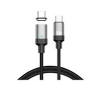 DLH - Câble USB - 24 pin USB-C (M) magnétique pour 24 pin USB-C (M) - 3.25 A - 1 m - Alimentation USB (65 W) - noir