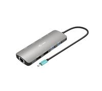 USB-C Metal Nano 2x Display Docking Station + Power Delivery 100 W