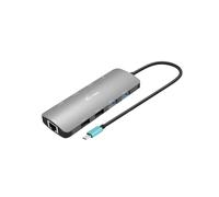 USB-C METAL NANO 2X HDMI DOCKING STATION + PD 100W
