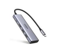 Ugreen Adaptateur USB-C multifonction – Avec PD – Gris