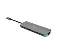 Station d'accueil portable USB-C 3.0 I-Tec Metal Nano Docking Station 4K (Noir)