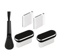 Usb C Port Plug Dust Cover | Tablet Waterproof Protector Cleaning Brush | Type-C Dust Plug Cell Phone Dust Plug USB C Protector Maintenance Protection For Daily Outdoor Commuting Home Work Travel S