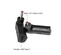 Usb C T Ype C Pd À 3.5X1.35Mm 12V Dc Adaptateur D'Alimentation Convertisseur De Charge Pour Ordinateur Thomson Sp-Neos13 4Gr32 Neo14A.