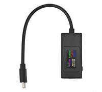 USB C Tester KWS-066C Voltage Current Power Meter 120W(Black)