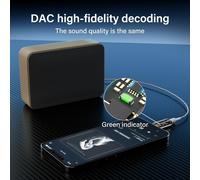 USB C to 3.5mm Audio Adapter,USB Type C to USB-C Auxiliary Headphone Jack DAC Adapter,Suitable for USB-C Devices without 3.5mm Interface