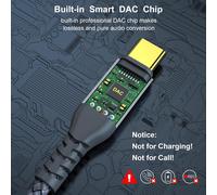 Usb C To 3.5mm Aux Audio Jack Cable 4ft Type C To 3.5mm Car Stereo Headphone Adapter Compatible With Iphone 15 Pro Max 15 Plus,Ipad Pro,Galaxy S23 S22 S21