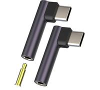 Usb C To 3.5mm Earphone Jack Adapter (Pack Of 2) For Iphone16 15 Compatible With Galaxy S24 S23 Earphone Type C Jack Aux Audio Headphone Cable For Ipad Connector Headphone Dac Audio Headset