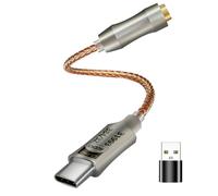 USB C to 3.5mm Headphone Adapter - CX31993 Amp | HiFi Audio Converter