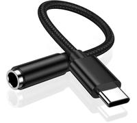USB C to 3.5mm Jack Adapter Type C Audio Adapter for Galaxy S24/S23/S22/S21/S20/A16/A55 5g/A15/A35/A54/A14/A34,iPhone
