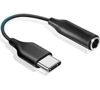 Usb C To 3.5mm Jack Adapter,Type C To 3.5mm Headphone Aux Audio Adapter Earphone Adapter Compatible With Galaxy S23 S22 S21 S20 Note20 A73 A53,Google Pixel And Plus,Black