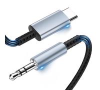 USB C to 3.5mm Jack Cable 1.2m,Aux Cable Type C 3.5mm Stereo Car Audio Adapter for Sam Sung Galaxy S22/S21/S20+/Note 20/10,Xiao mi 10 Pro/9/8