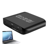 USB C to Digital Video Cable Adapter, Multiport Converter Hub, 3.03x2.17x0.79 inches Portable 4K@60Hz Resolution Digital Connector for Monitor, Laptop, Phone, Workstation, Plug and Play Setup