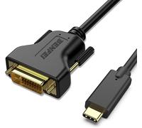 USB C to DVI-D Cable, 6ft Type-C to DVI [Thunderbolt 3] Compatible Cable
