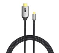 Câble Vention USB-C vers HDMI 4K - Résolution 4K @ 60 Hz - Plug & Play - Connecteurs plaqués or -