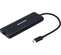 USB-C to HDMI2.0(4K/60Hz)+2USB3.0+RJ4 5 +SDcard+PD3.0(100W)