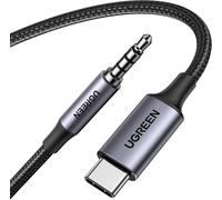 USB C to Jack 3.5mm TRRS Cable Non-Bidirectional Headset Mic Hi-FI DAC 4 Pole Compatible with iPhone 17 Pro Max Air 16 Pro Max Plus 15 Galaxy S25 S24 S23 Pixel 9 8 7 iPad Air(1M)